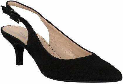 Phillip Hardy Damen-Slingpumps aus leder 131002724488 (Schwarz)