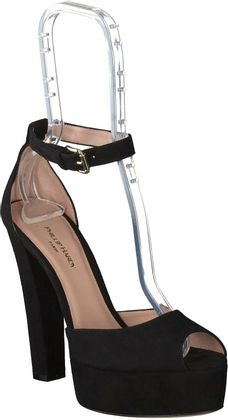 Phillip Hardy Damen-Plateau-Sandaletten 183002780303 (Schwarz)