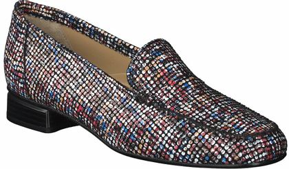 Brunate Damen-Trotteur aus Leder 110082773165 (Schwarz/Bunt)