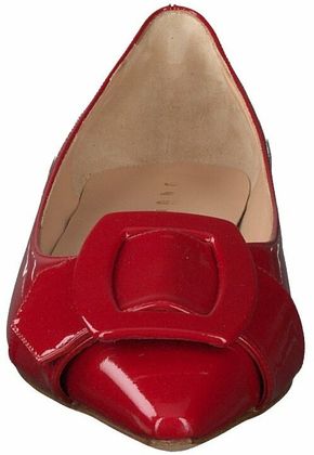 Unützer Venice Damen-Ballerinas aus Leder 103503762696 (Rot)