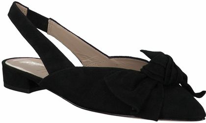 Shirley Mae Damen-Slingpumps aus Leder 130002775688 (Schwarz)