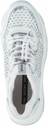 Bronx Damen-Sneaker mit Plateau 101701762635 (Weiß)