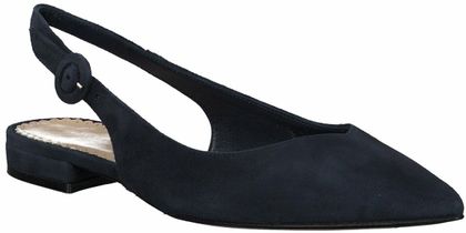 Phillip Hardy Damen-Slingpumps aus Leder 130102785143 (Dunkelblau)