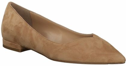 Phillip Hardy Damen-Ballerinas aus Leder 120302785246 (Mittelbraun)