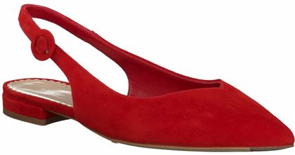 Phillip Hardy Damen-Slingpumps aus Leder 130502785155 (Rot)