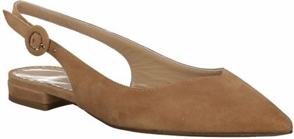 Phillip Hardy Damen-Slingpumps aus Leder 130302785180 (Mittelbraun)