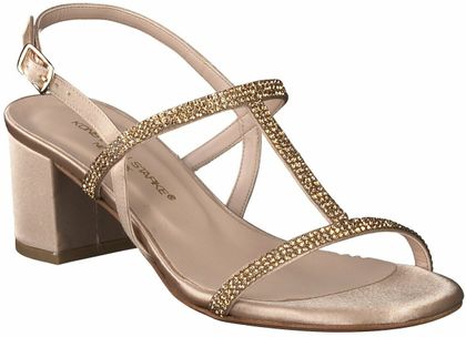 Konstantin Starke Damen-Sandaletten 185597771788 (Gold)