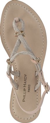 Phillip Hardy Damen-Zehentrenner 189307775381 (Beige)
