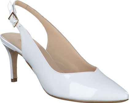 Phillip Hardy Damen-Slingpumps aus Leder 132703785027 (Weiß)