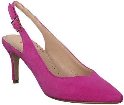 Phillip Hardy Damen-Slingpumps aus Leder 132592785039 (Pink)
