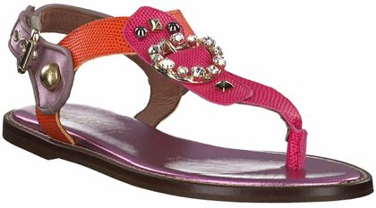 Paul Barritt Damen-Dianetten 189595772069 (Pink)