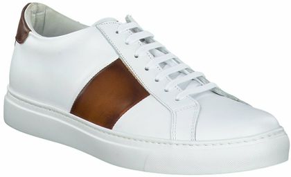 Phillip Hardy Herren-Schnürschuhe aus Leder 244781779477 (Weiß/Bunt)