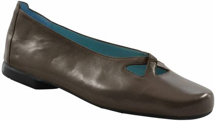 Thierry Rabotin Flache Slipper 103201613988 (Dunkelbraun)