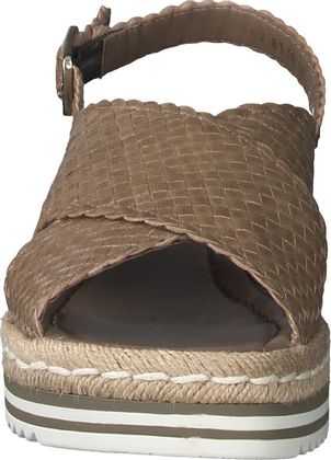 Phillip Hardy Damen-Sandaletten aus Leder 184301771491 (Beige)