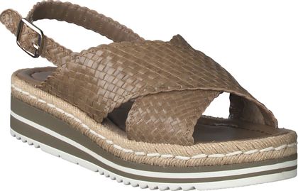 Phillip Hardy Damen-Sandaletten aus Leder 184301771491 (Beige)