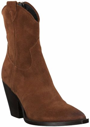 Eddie Rodriguez Damen-Western-Boots aus Leder 107222776488 (Braun)