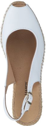 Phillip Hardy Damen-Espadrilles aus Leder 562701783644 (Weiß)