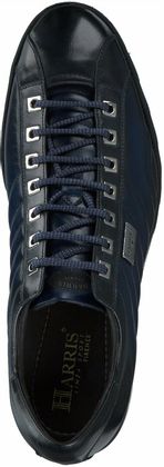 Harris Herren-Schnürschuhe aus Leder 244101808854 (Dunkelblau)