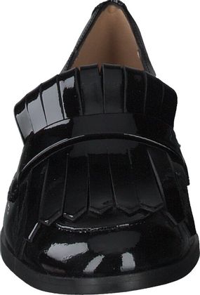 Shirley Mae Damen-Slipper aus Leder 110003813631 (Schwarz)