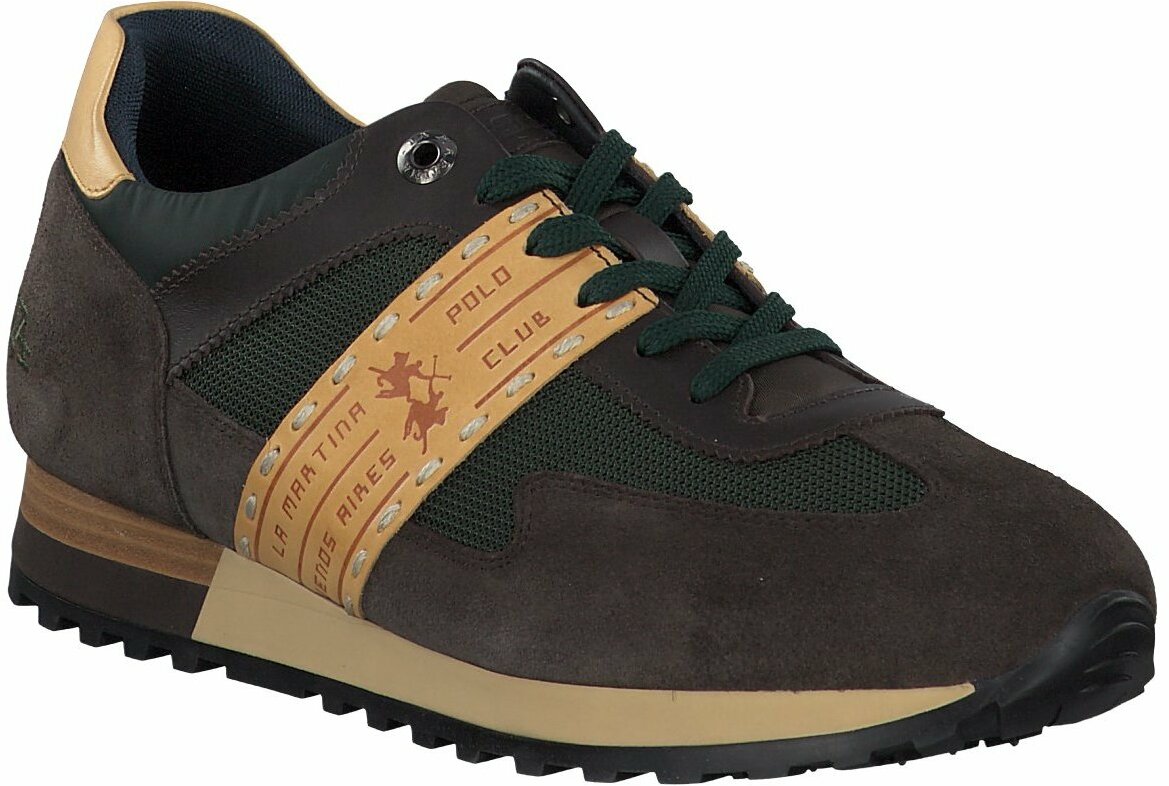 La Martina Herren-Sneaker aus Leder 244282776105 (Braun) online 