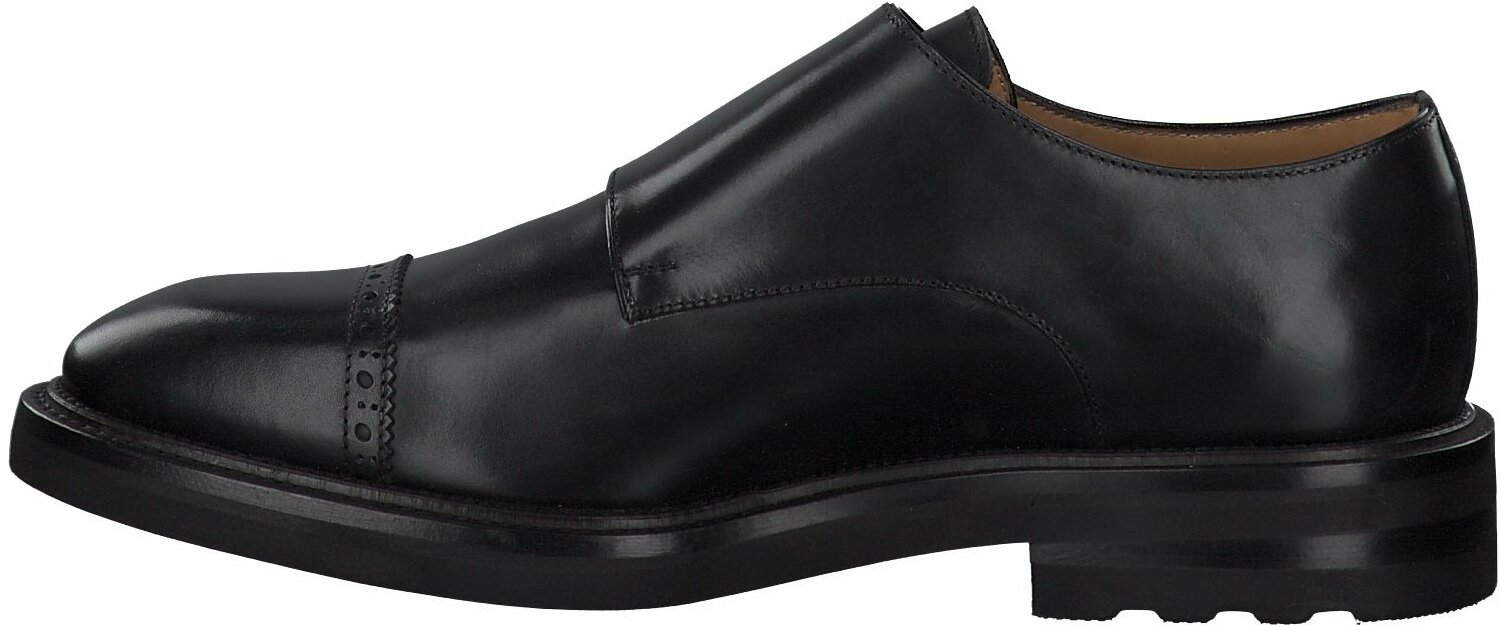Konstantin Starke Herren-Slipper aus Leder 225001813898 (Schwarz 