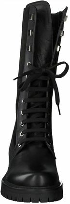 Phillip Hardy Damen-Boots aus Leder 102001813308 (Schwarz)