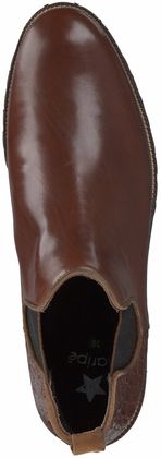 Maripé Damen-Chelsea-Boots aus Leder 102221787899 (Braun)