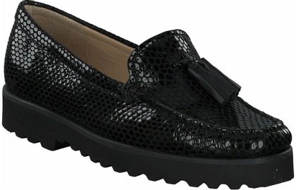 Ralph Harrison Damen-Slipper aus Leder 100005813485 (Schwarz)