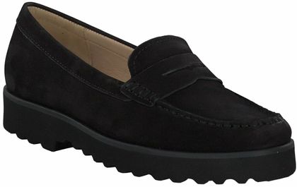 Ralph Harrison Damen-Slipper aus Leder 100002813503 (Schwarz)