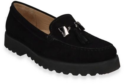 Ralph Harrison Damen-Slipper aus Leder 100002813455 (Schwarz)