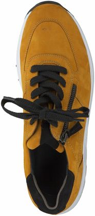 Paul Green Damen-Schnürschuhe aus Leder 101392814428 (Gelb)