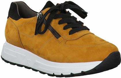 Paul Green Damen-Schnürschuhe aus Leder 101392814428 (Gelb)