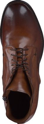 Lemargo Herren-Schnürboots aus Leder 212221807448 (Mittelbraun)