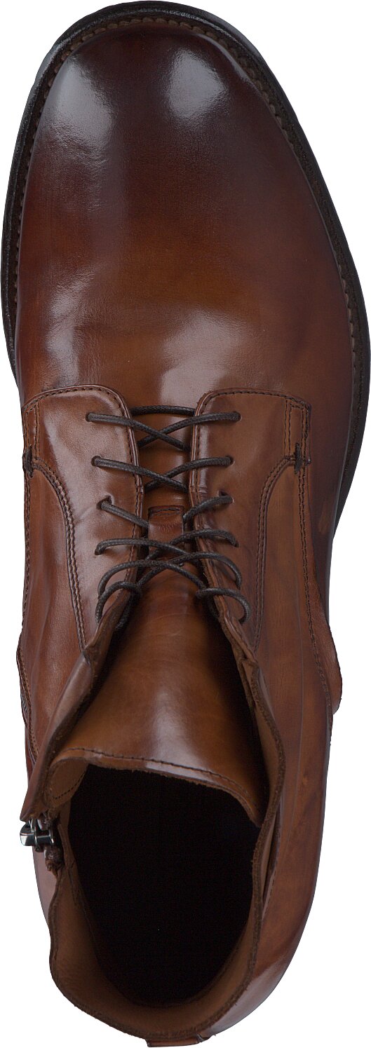 Lemargo Herren-Schnürboots aus Leder 212221807448 (Mittelbraun 