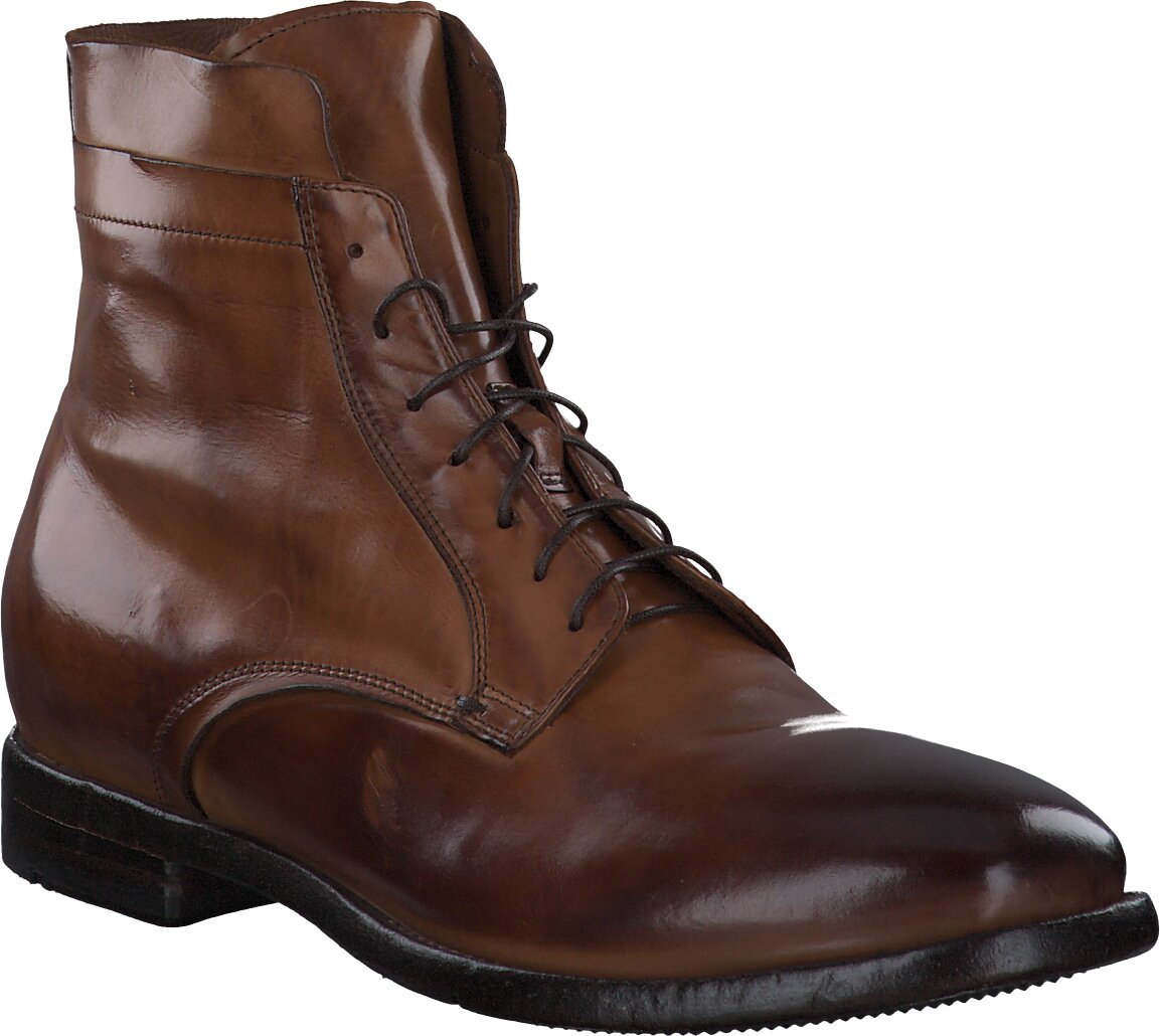 Lemargo Herren-Schnürboots aus Leder 212221807448 (Mittelbraun 