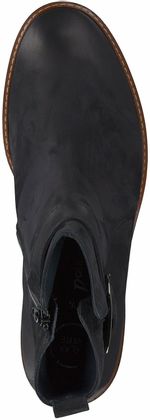 Paul Green Damen-Stiefeletten aus Leder 105102814167 (Dunkelblau)