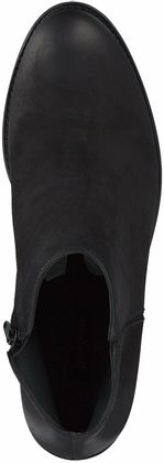 Paul Green Damen-Stiefeletten aus Leder 106002814283 (Schwarz)