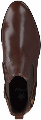 Maripé Chelsea Boots für Damen aus Leder 105221787930 (Braun)