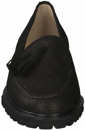 Brunate Damen-Slipper aus Leder 100282815421 (Schwarz/Braun)