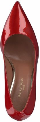 Phillip Hardy Damen-Pumps aus Leder 122503773277 (Rot)