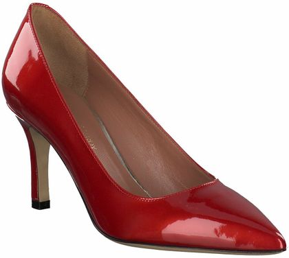 Phillip Hardy Damen-Pumps aus Leder 122503773277 (Rot)