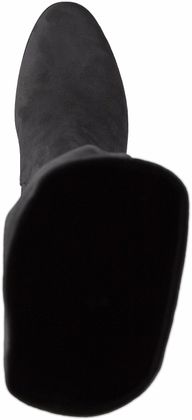 Paul Barritt Damen-Overkness aus Leder 196402776300 (Dunkelgrau)