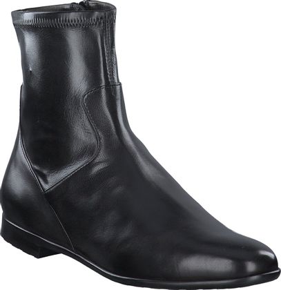 Trumans Damen-Stiefeletten aus Leder 105001807400 (Schwarz)