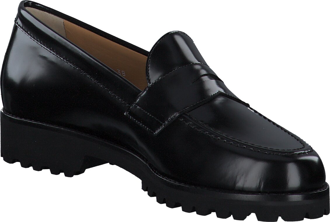 Trumans Damen-Slipper aus Leder 100001807288 (Schwarz) online 