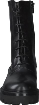 Trumans Damen-Schnürboots aus Leder 102001807424 (Schwarz)