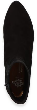 Trumans Damen-Stiefeletten aus Leder 105002807412 (Schwarz)