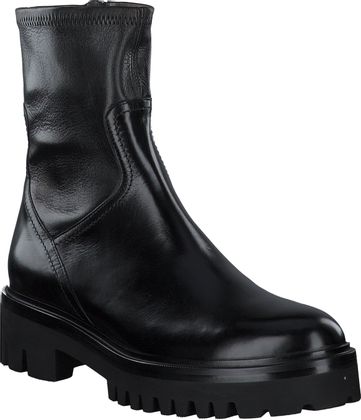 Trumans Damen-Boots aus Leder 102001807436 (Schwarz)