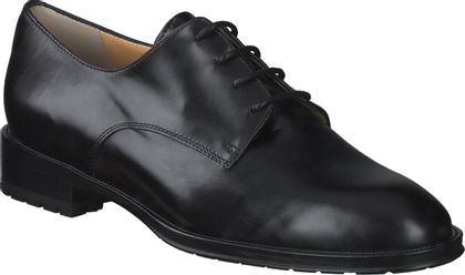 Trumans Damen-Schnürschuhe aus Leder 101001807254 (Schwarz)