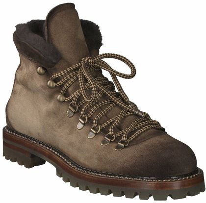 Antonio Maurizi Winter-Schnürboots für Damen 192222816310 (Braun)