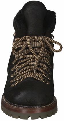 Antonio Maurizi Winter-Schnürboots für Damen 192002816322 (Schwarz)